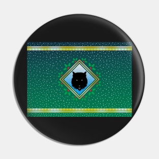 The Wolves Are Running Wildwood Green Fresco Pin