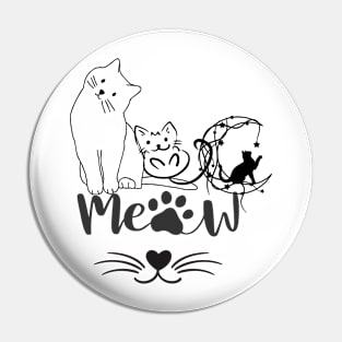 Cats Pin