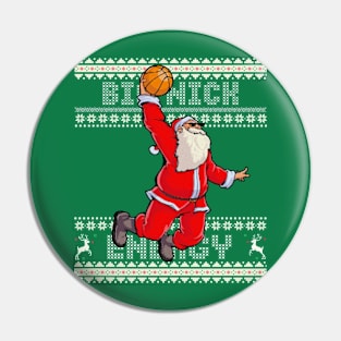 Big nick energy Slumdunk Santa - Special Christmas Pin