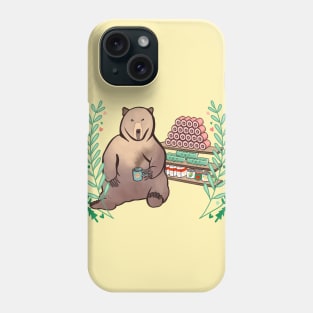 Bear hibernation Phone Case