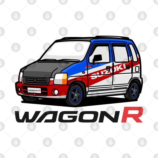 Suzuki Wagon R Racing Livery by grphc_dsg21