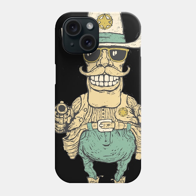 Texas cowboy Phone Case by HouMaster