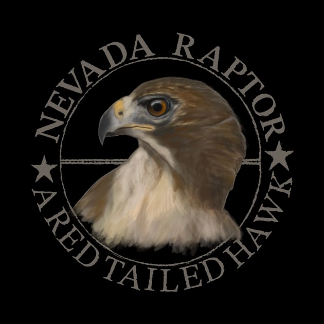 Nevada Raptor - The Red Tailed Hawk by JERRYVEE66