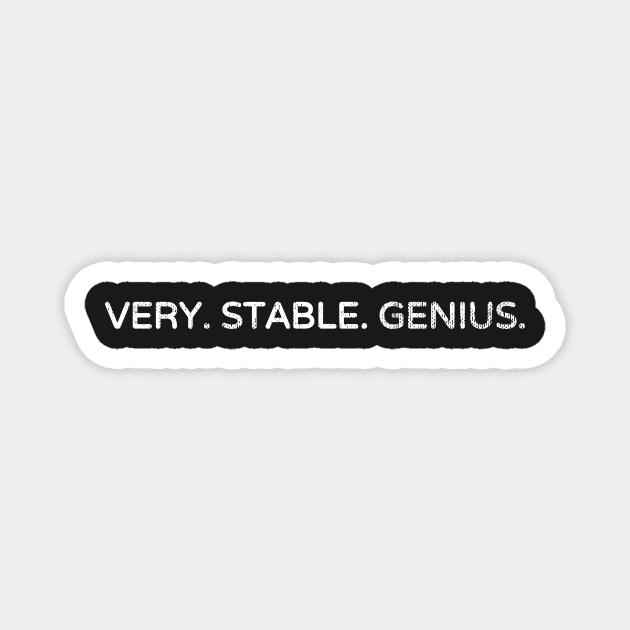 Very Stable Genius Magnet by mivpiv