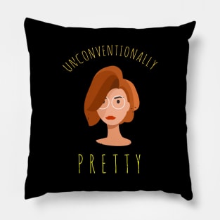 Unconventionally Pretty Lady Pillow
