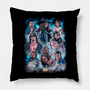 90s wrestling Federation Pillow