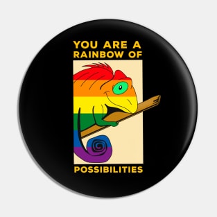 You are a rainbow of possibilities Pin