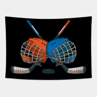 Funny Sports Ice Hockey design for Girls and Boys Tapestry