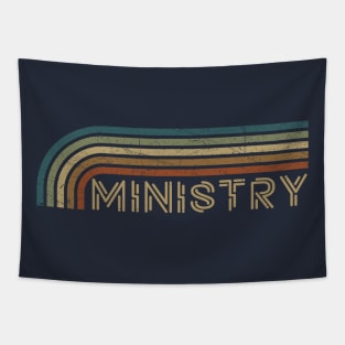 Ministry Retro Stripes Tapestry