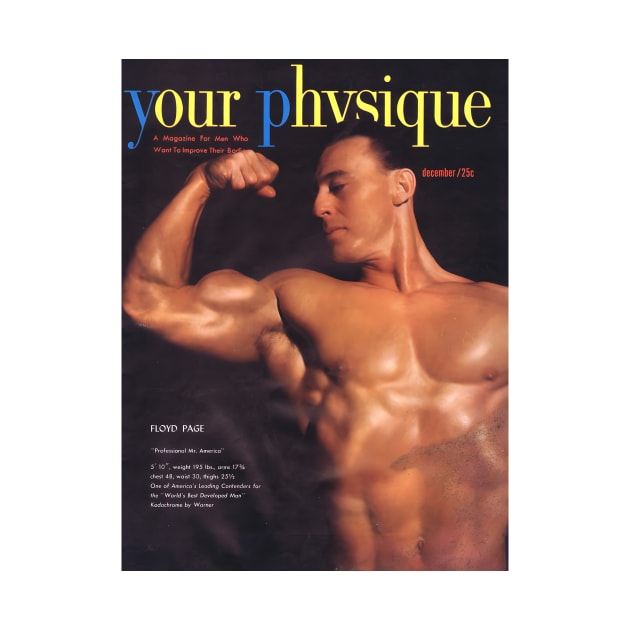 YOUR PHYSIQUE - Vintage Physique Muscle Male Model Magazine Cover by SNAustralia