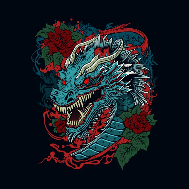 Chinese dragon by ananastya