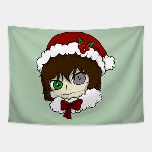 clockwork christmas chibi Tapestry