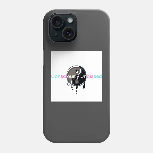 ARSTees Consciously Unbiased Trans Colors Phone Case by ARSTees