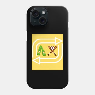 Beer Baseball Repeat Phone Case