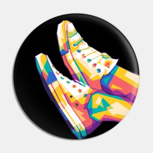 pop art shoes Pin