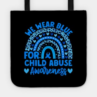 Blue Child Abuse Child Abuse Tote