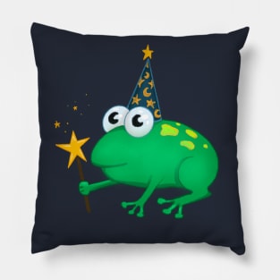 Wizard Frog Pillow