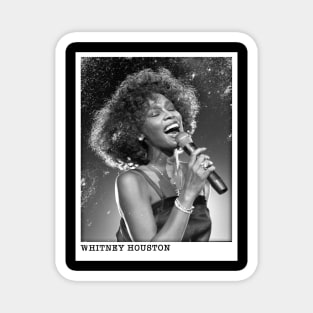 Vintage Classic Whitney Houston Singer Magnet