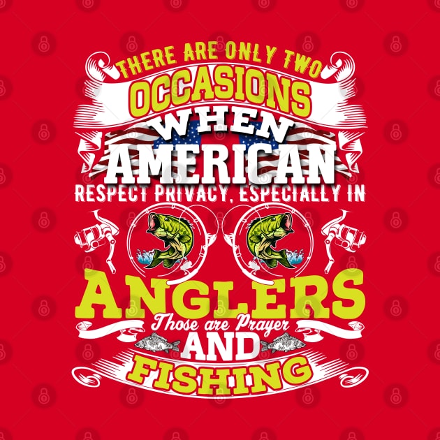 Fishing T-Shirt For Special American Occasion by woosmo