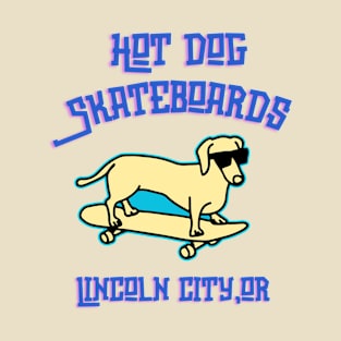 Hot dog skateboards T-Shirt