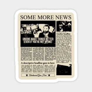 SOME MORE NEWS - NEWSPAPER Magnet