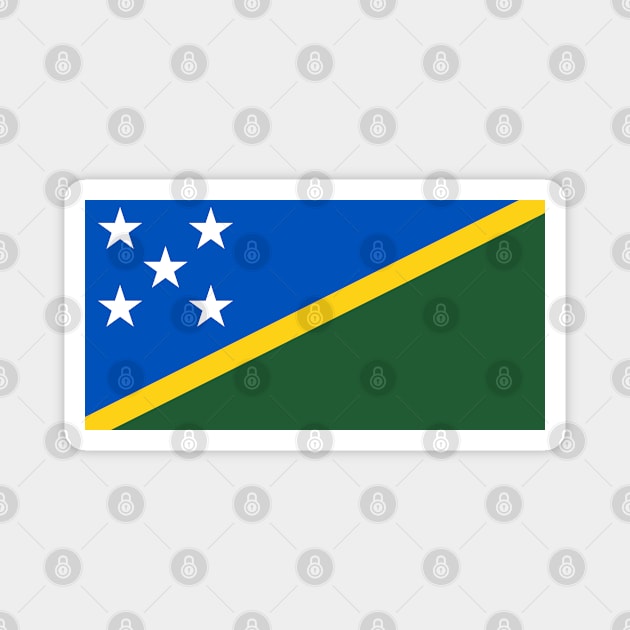 Flag of Solomon Islands Magnet by COUNTRY FLAGS