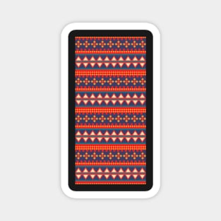 Colorful Geometric Pattern Phone Case 2 Magnet