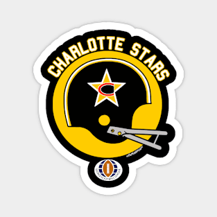 Charlotte Stars (World Football League) 1975 Magnet