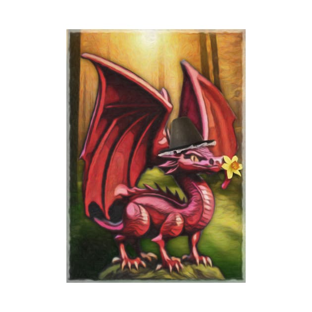 St David’s Day Welsh Dragon by NikkiBear67