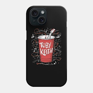 Toby Keith's iconic red Solo cup Phone Case