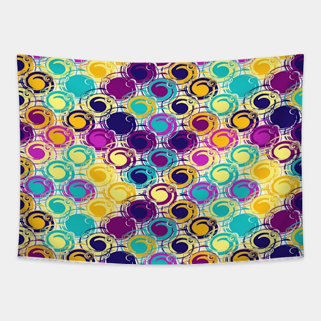 Abstract Bohemian Tapestry by DragonTees