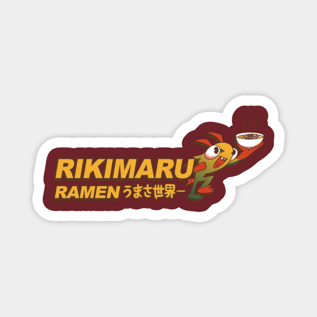 Rikimaru Ramen Restaurant Magnet by LegendaryPhoenix