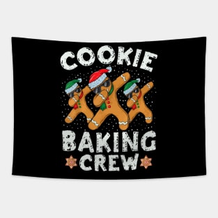 Cookie Baking Crew Gingerbread Christmas Costume pajamas Tapestry