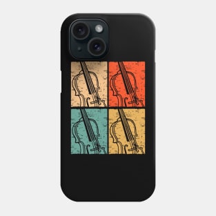 Vintage Violin Design Phone Case