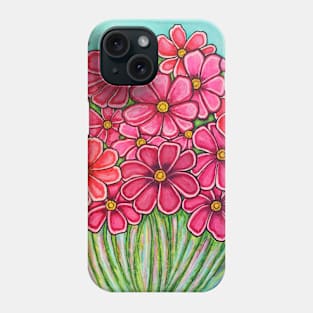 Pretty in Pink Cosmos Phone Case