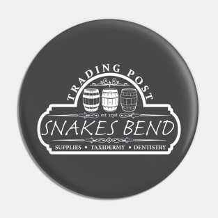 Almost Heroes - Snakes Bend [remake] [white] Pin