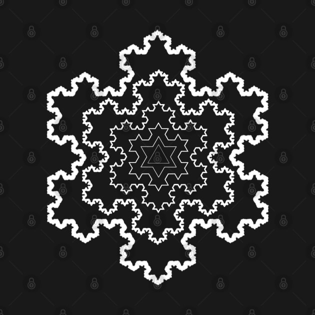 The Koch Snowflake by wanungara