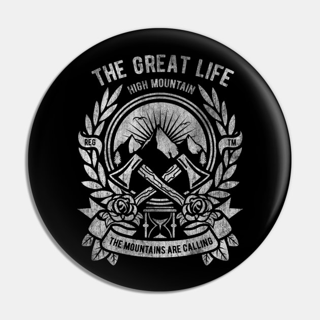 The Great Life Pin by DesignedByFreaks