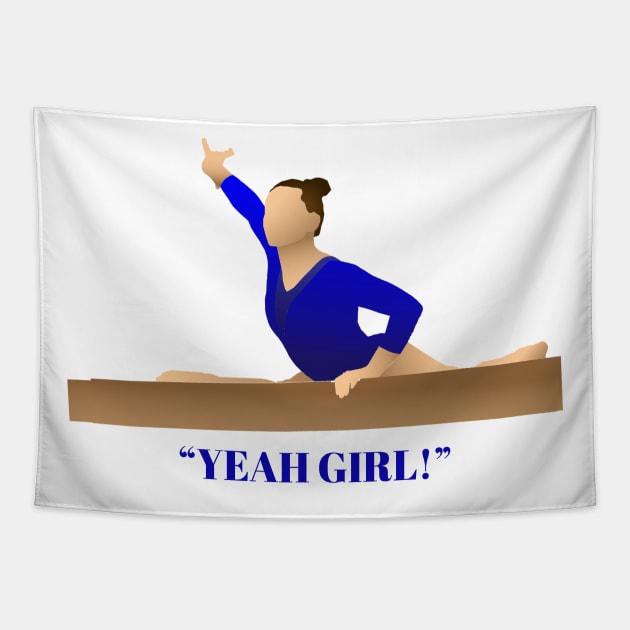 "Yeah Girl" - Norah Flately Tapestry by kociedits