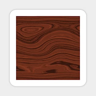 Oak Wood Magnet