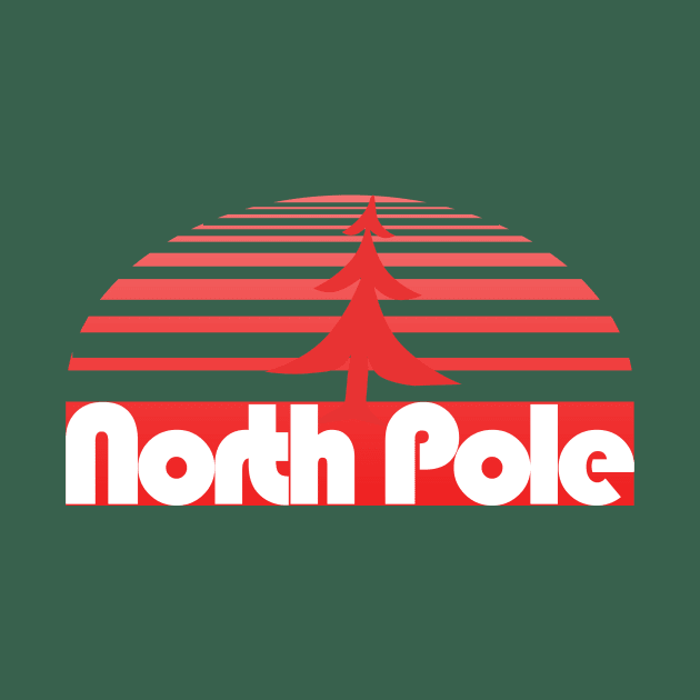 North Pole retro Christmas by bubbsnugg