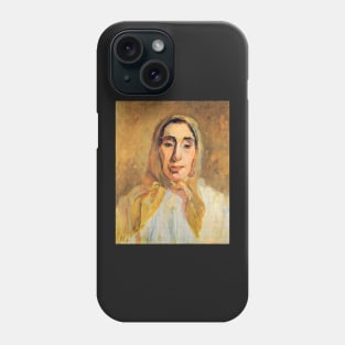 camponesa espanhola - Tarsila do Amaral Phone Case