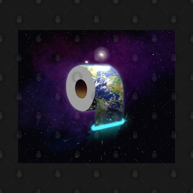 Toilet Roll Paper Earth by CreativeOpus