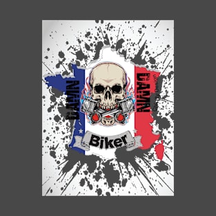 Damn, un vrai motard français T-Shirt