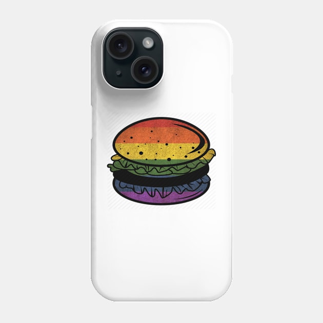 burger gift ideas Phone Case by othmane4