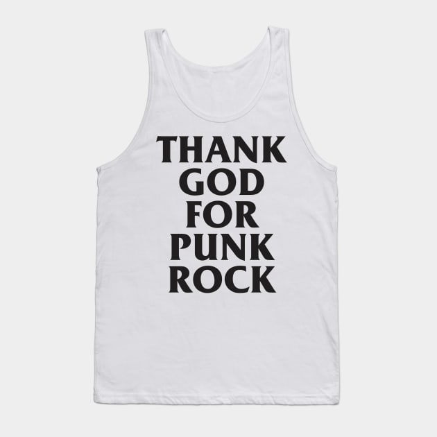 Unisex Fine Thanks Tank Top