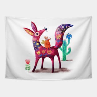 Desert Fox Tapestry