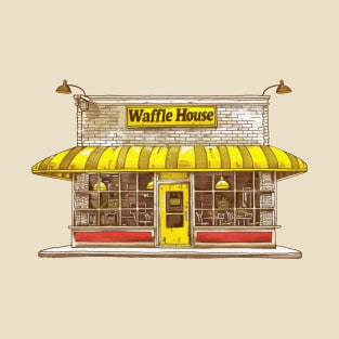 Waffle Lover 70s Aesthetic T-Shirt