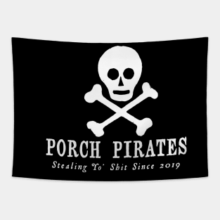 Porch Pirate Tapestry