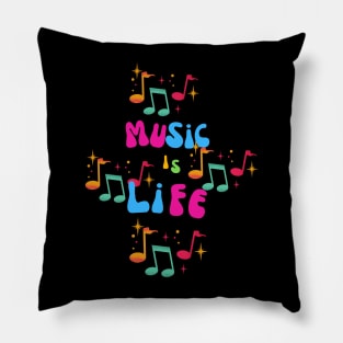 Music is Life Pillow